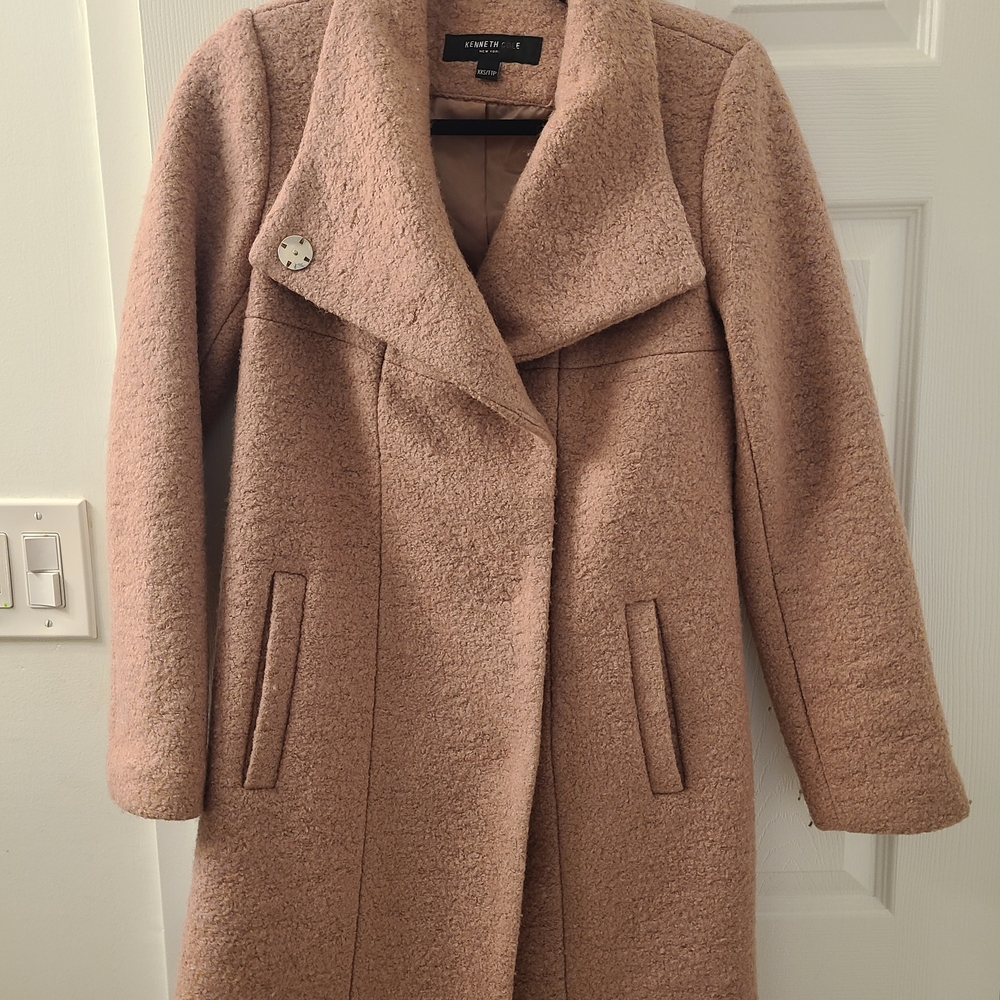 Kenneth Cole New York Women's Teddy Jacket in Warm Brown - Picture 1 of 9